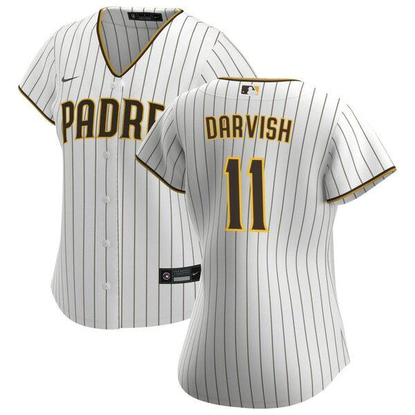 ナイキ ユニフォーム トップス レディース San Diego Padres Nike Women&apos;...