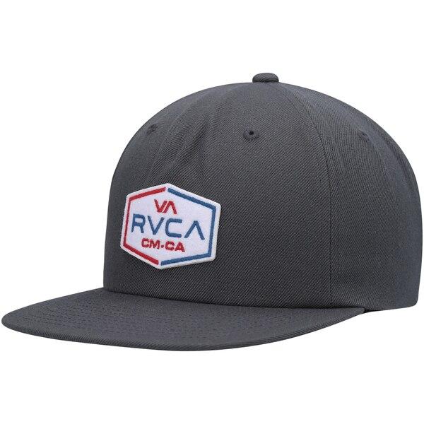 ルーカ 帽子 メンズ RVCA Layover Snapback Hat Charcoal