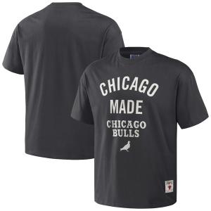 ステイプル Tシャツ トップス メンズ Chicago Bulls NBA x Staple Heavyweight Oversized TShirt Anthracite｜asty-shop2