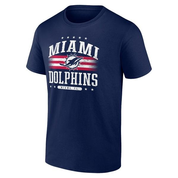 ファナティクス Tシャツ メンズ Miami Dolphins Fanatics Branded A...