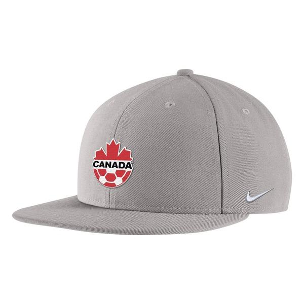 ナイキ 帽子 メンズ Canada Soccer Nike Pro Snapback Hat Gra...