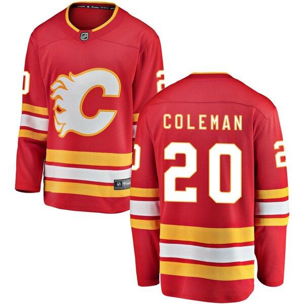 ファナティクス ユニフォーム トップス メンズ Calgary Flames Fanatics Br...