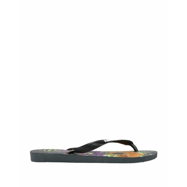 ハワイアナス サンダル シューズ メンズ Toe strap sandals Black