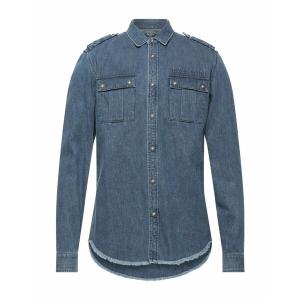 BALMAIN バルマン シャツ トップス メンズ Denim shirts Blue｜asty-shop2