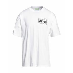 ARIES アリーズ Tシャツ トップス メンズ T-shirts White｜asty-shop2