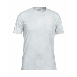 ALTEA アルテア Tシャツ トップス メンズ T-shirts Light grey｜asty-shop2