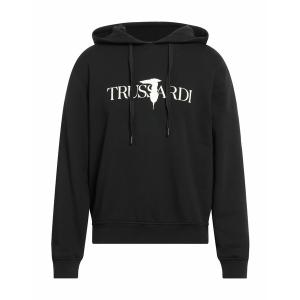 TRUSSARDI トラサルディ パーカー・スウェットシャツ アウター メンズ Sweatshirts Black｜asty-shop2