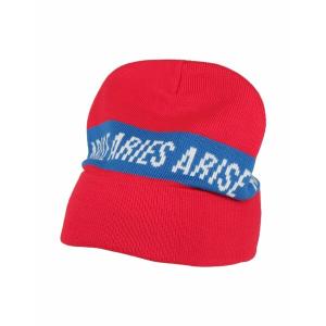 ARIES アリーズ 帽子 アクセサリー メンズ Hats Red｜asty-shop2