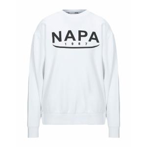 NAPAPIJRI ナパピリ パーカー・スウェットシャツ アウター メンズ Sweatshirts White｜asty-shop2