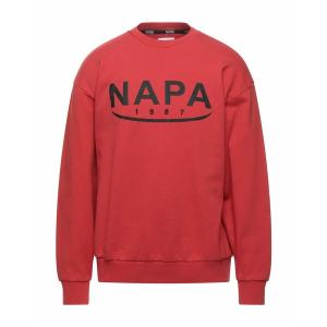 NAPAPIJRI ナパピリ パーカー・スウェットシャツ アウター メンズ Sweatshirts Red｜asty-shop2