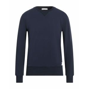 DANIELE FIESOLI ダニエル フィエゾリ パーカー・スウェットシャツ アウター メンズ Sweatshirts Midnight blue｜asty-shop2