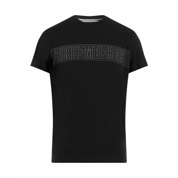 BIKKEMBERGS ビッケンバーグス Tシャツ トップス メンズ T-shirts Black