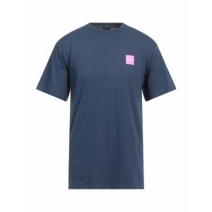 HUF ハフ Tシャツ トップス メンズ T-shirts Blue｜asty-shop2