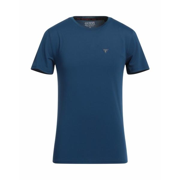 GUESS ゲス Tシャツ トップス メンズ T-shirts Blue