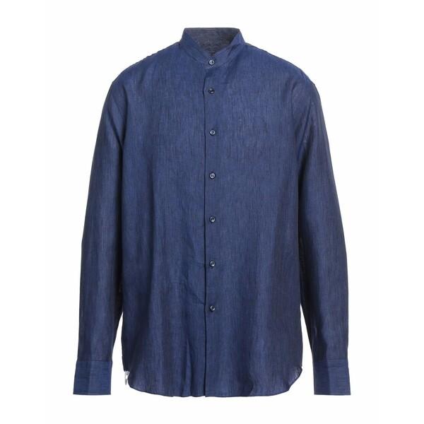 BRIONI ブリオーニ シャツ トップス メンズ Shirts Blue