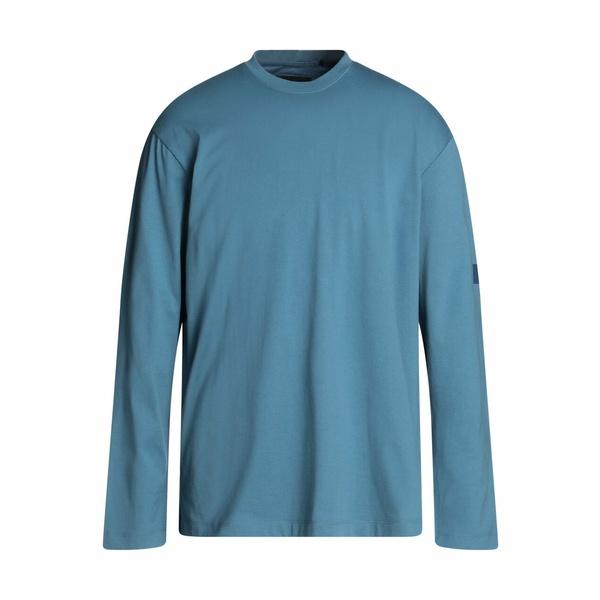 Y-3 ワイスリー Tシャツ トップス メンズ T-shirts Slate blue