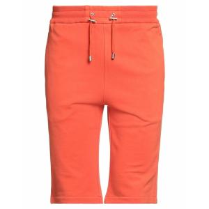 BALMAIN バルマン カジュアルパンツ ボトムス メンズ Shorts & Bermuda Shorts Orange｜asty-shop2