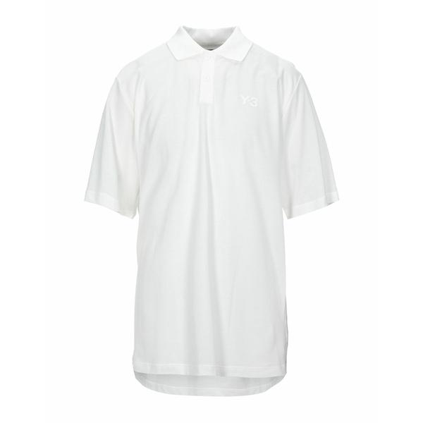 Y-3 ワイスリー ポロシャツ トップス メンズ Polo shirts White
