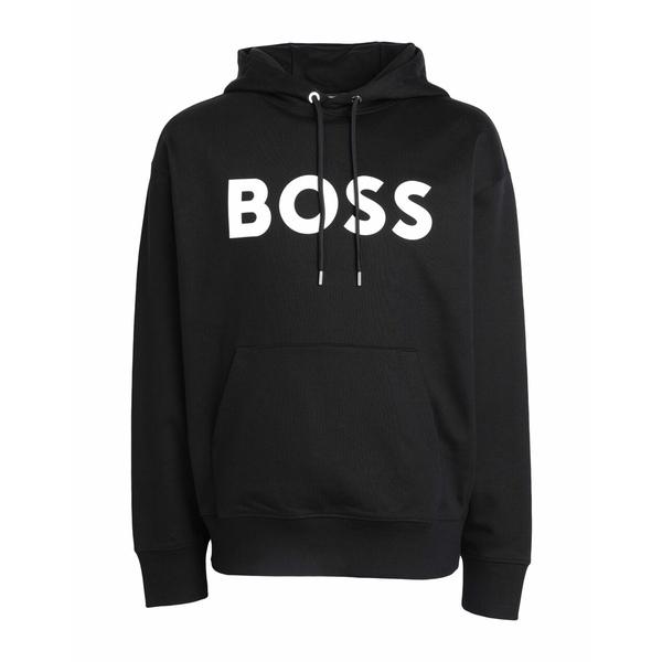 BOSS ボス パーカー・スウェットシャツ アウター メンズ Sweatshirts Black