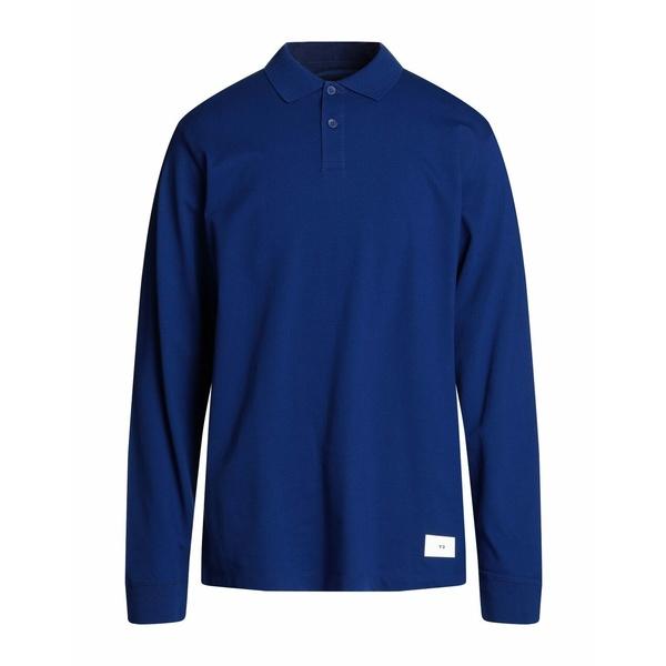 Y-3 ワイスリー ポロシャツ トップス メンズ Polo shirts Bright blue