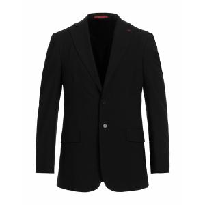 ISAIA イザイア ジャケット＆ブルゾン アウター メンズ Blazers Black