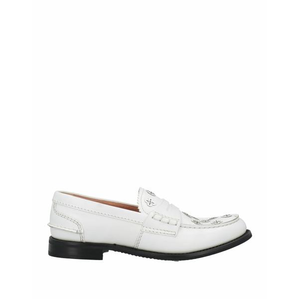 チャーチ スリッポン・ローファー シューズ レディース Loafers White