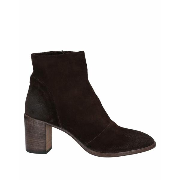 モマ ブーツ＆レインブーツ シューズ レディース Ankle boots Dark brown