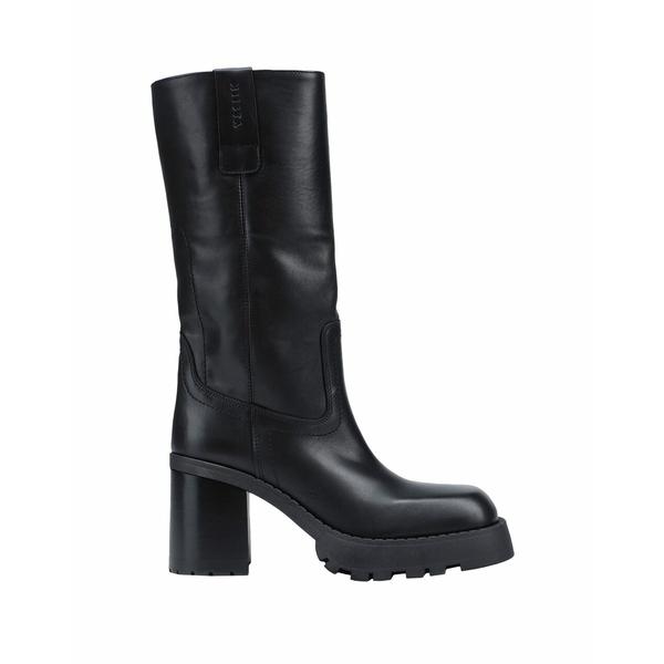 MIISTA ミスタ ブーツ シューズ レディース Knee boots Black