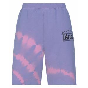 ARIES アリーズ カジュアルパンツ ボトムス レディース Shorts & Bermuda Shorts Lilac｜asty-shop2