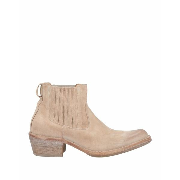 MOMA モマ ブーツ シューズ レディース Ankle boots Beige