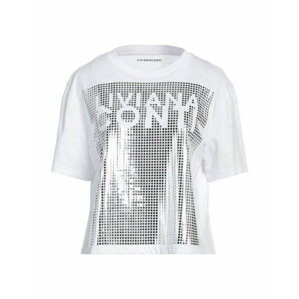 LIVIANA CONTI リビアナコンティ Tシャツ トップス レディース T-shirts Wh...