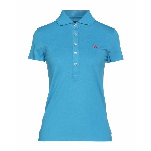 PEUTEREY ピューテリー ポロシャツ トップス レディース Polo shirts Azure