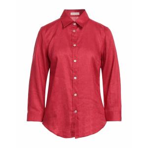 CAMICETTASNOB カミセッタスノーブ シャツ トップス レディース Shirts Red｜asty-shop2