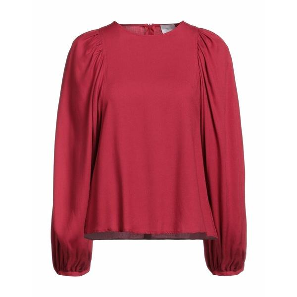 ..,MERCI メルシー シャツ トップス レディース Blouses Brick red