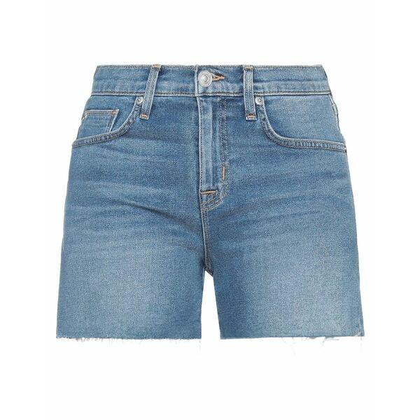 HUDSON ハドソン デニムパンツ ボトムス レディース Denim shorts Blue