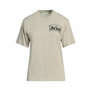 ARIES アリーズ Tシャツ トップス レディース T-shirts Beige｜asty-shop2