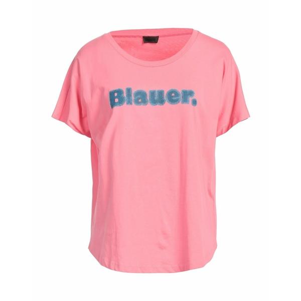 BLAUER ブラウアー Tシャツ トップス レディース T-shirts Pink