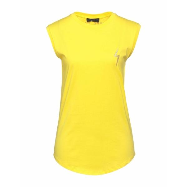 GIUSEPPE ZANOTTI Tシャツ レディース T-shirts Yellow ジュゼッペザ...