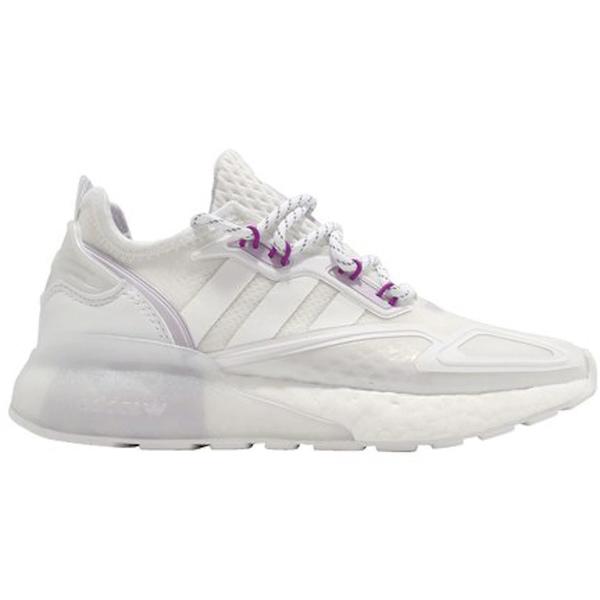 adidas レディース スニーカー White Purple Tint (Women&apos;s) adi...