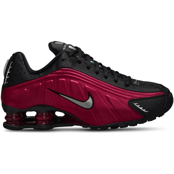 Nike ナイキ レディース スニーカー Nike Shox R4 Black Team Red (...