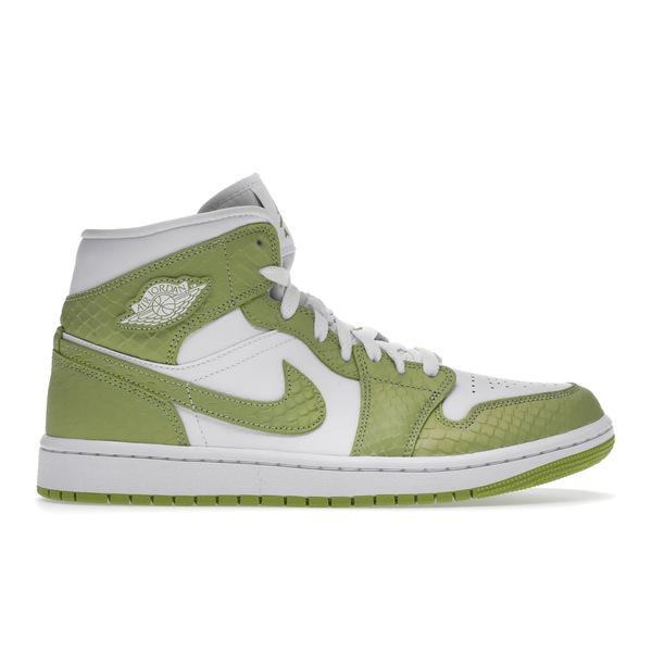 Jordan ジョーダン レディース スニーカー Jordan 1 Mid Green Python...
