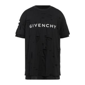 GIVENCHY ジバンシー Tシャツ トップス メンズ T-shirts Black