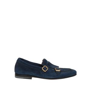 SANTONI サントーニ スリッポン・ローファー シューズ メンズ Loafers Blue