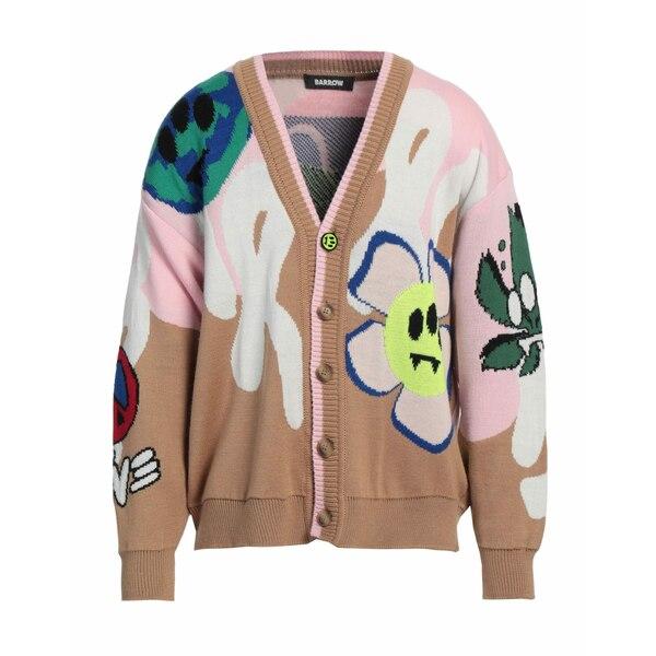 BARROW バロウ カーディガン アウター メンズ Cardigans Beige