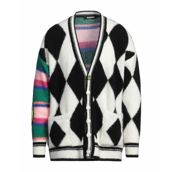 BARROW バロウ カーディガン アウター メンズ Cardigans Black