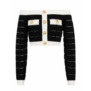 BALMAIN バルマン Tシャツ トップス レディース Tops Black