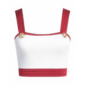 BALMAIN バルマン Tシャツ トップス レディース Tops White