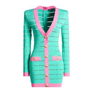 BALMAIN バルマン ワンピース トップス レディース Mini dresses Green