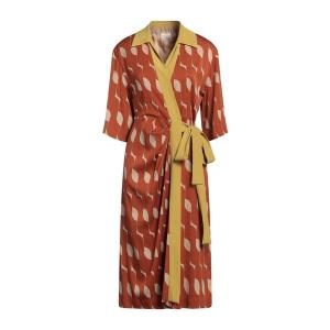 DRIES VAN NOTEN ドリス・ヴァン・ノッテン ワンピース トップス レディース Midi dresses Brown
