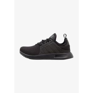 adidas black & white x_plr trainers